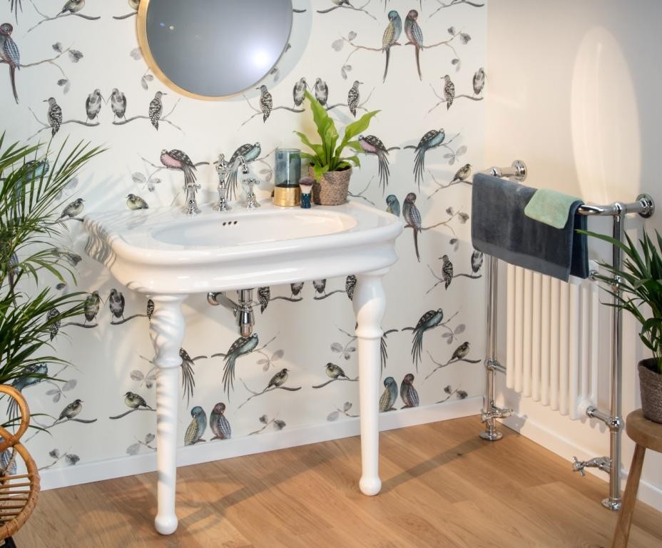 Paire Pieds BELLE EPOQUE pour Table Lavabo Herbeau